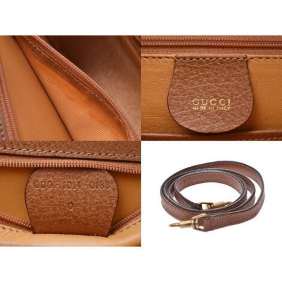 Gucci Bamboo Handbag Brown Calf Strap - Picture 9 of 12